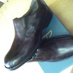 clarks men #86135 brown-antiqd 8.5 M