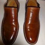 Cole Haan 10 M Brown SLIP on Leather Shoes Low Cut Ankle Boot slip on