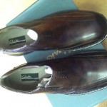 clarks men #86135 brown-antiqd 8.5 M