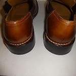 Cole Haan 10 M Brown SLIP on Leather Shoes Low Cut Ankle Boot slip on