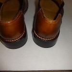 Cole Haan 10 M Brown SLIP on Leather Shoes Low Cut Ankle Boot slip on