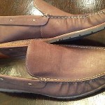 EUC Cole Haan Nike Air Brown Slip On Golf Loafer Shoes Venetian 10.5