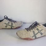 Diesel Remy Cream Suede Leather Shoes Sneakers Trainers Casual Mens Sz 12