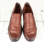 Mens COLE HAAN stylish brown leather loafers shoes sz. 13 M GREAT!