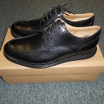 New Cole Haan Lunargrand Apron Oxford Black 10 M