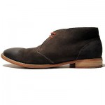 $295 Hugo Boss Gray Ankle Chukka Mens Leather Boots 11 44 Casual Suede 11.5 44.5