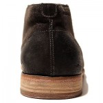 $295 Hugo Boss Gray Ankle Chukka Mens Leather Boots 11 44 Casual Suede 11.5 44.5