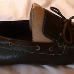 COLE HAAN + NIKE Air Grant Black Leather DRIVER MOCCASINS LOAFERS 13 M NWOB