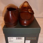 NIB Cole Haan AMARIO Mens Brown Leather Loafer Slip On Shoes Size 8D Made Italy