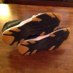 Classic Black Leather Psyke Diesel Mens Shoes size 10