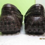 Cole Haan Brown Croc Driving Moccasins Loafers Men’s shoes Sz 8.5 D