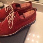 Cole Haan Red White And Blue Lunargrand Wingtips 10.5 MSRP $228 50% Off