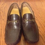 Cole Haan Men’s Loafers / Driving Mocs Alligator Pattern With Horsebit Size 10.5