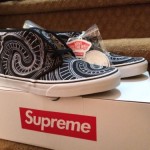 Supreme X Vans Chukka Boot Black Spiral Camo Paisley Camp Box Sz 10 BRAND NEW!!