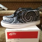Supreme X Vans Chukka Boot Black Spiral Camo Paisley Camp Box Sz 10 BRAND NEW!!
