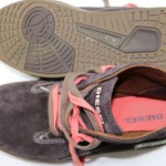 Mens Diesel Newbie 12 M Brown Suede Hightop Sneakers
