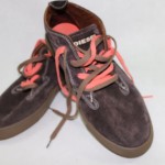 Mens Diesel Newbie 12 M Brown Suede Hightop Sneakers