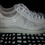 Hugo Boss orange Sneakers Canvas white sz 11/Euro 44 used