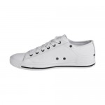Diesel Mens Exposure Low I White Leather Sneakers Shoes