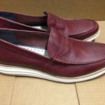 Cole Haan Lunargrand Mens Shoes Penny Loafers. Oxblood & White Brand New Size 13
