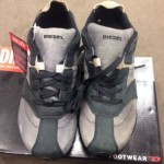 Mens DIESEL Elder Black Hugo Sneakers Size 8.5
