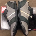 Mens DIESEL Elder Black Hugo Sneakers Size 8.5
