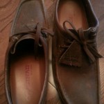 Clarks wallabees size 10