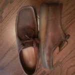 Clarks wallabees size 10