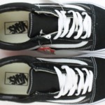 Vans Mens Authentic Old Skool Shoes Black White 10.5 NWT