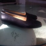 Men’s Bragano By Cole Haan Black Nappa Leather Slip-ons/Loafers Size 9 M