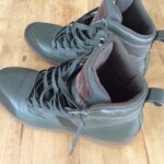 Diesel Men’s Green Voyager Casual Leather Dress Lace Up Boots 9.5