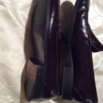MENS COLE HAAN BROWN LEATHER LOAFER SIZE 9.5M