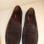 COLE HAAN Men’s  Shoe Brown Suede Penny Loafers Size 10M