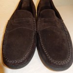 COLE HAAN Men’s  Shoe Brown Suede Penny Loafers Size 10M
