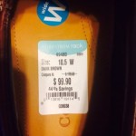 Mens Cole Haan leather shoes size 10.5 Dark Brown
