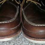 TIMBERLAND Abington vibram boat chukka brown leather shoes size 14M  (#82571)