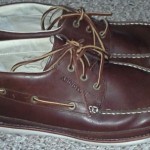 TIMBERLAND Abington vibram boat chukka brown leather shoes size 14M  (#82571)