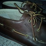 TIMBERLAND Abington vibram boat chukka brown leather shoes size 14M  (#82571)