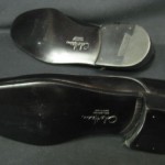 Cole Haan Collection Nike Air Italy Black Shiny Lace Oxford Dress Shoes Mens 8.5
