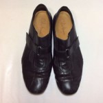 COLE HAAN Nike Air Men’s Size 9.5 M Black Leather Slip On Loafer Sneaker