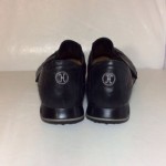 COLE HAAN Nike Air Men’s Size 9.5 M Black Leather Slip On Loafer Sneaker