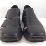 COLE HAAN – NIKE AIR Mens Black Leather Casual Shoes Size 8 Medium