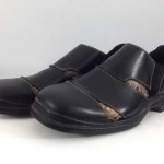 COLE HAAN – NIKE AIR Mens Black Leather Casual Shoes Size 8 Medium