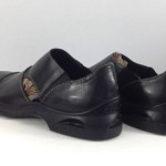 COLE HAAN – NIKE AIR Mens Black Leather Casual Shoes Size 8 Medium