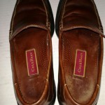 Cole Haan Mens Country Air Santa Barbara Loafers Brown Leather Shoes 7184 sz 9