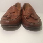 Cole Haan Brown Leather Tassel Loafer Dress Casual Shoes Men 9.5D