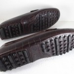 Cole Haan Croco Print Leather Leather Fashion Moccasin Strap Driving Loafers 13