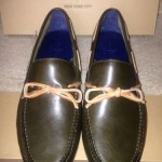 Big & Tall New Mens Leather Driving Moccasins By Cole Haan Size 11 Green.