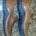 COLE HAAN MENS CASUAL DRESS LOAFER SNEAKER TAN BROWN LEATHER SHOES 14 M