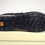 $125 NIB Hugo Boss MensOrange Kempton I Black Athletic Sneakers Left 12, Right 9